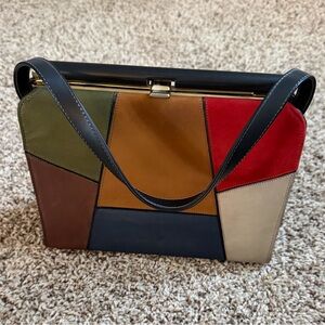 Multicolor Patchwork airstep a Naturalizer hand Bag